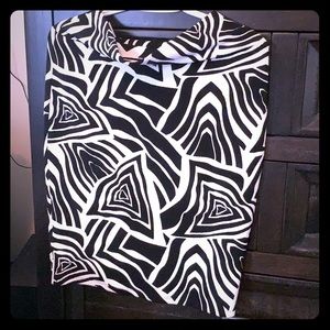 LulaRoe Black and white skirt